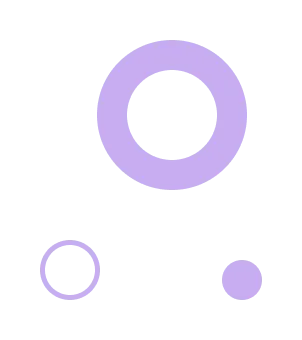 top right circle